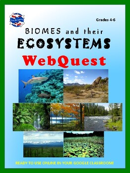 Preview of Biomes and their Ecosystems WebQuest