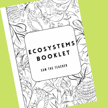 Preview of Ecosystems - Whole Unit Booklet