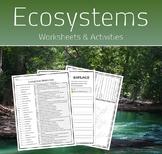 Ecosystems: Worksheets & Activities (High School)