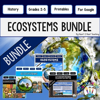 Preview of Ecosystems and Biomes Animals Photosynthesis Food Chains Webs Print & Digital