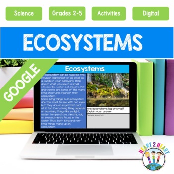 Preview of Ecosystems and Biomes Digital Unit: Photosynthesis Food Chains in Google Slides 