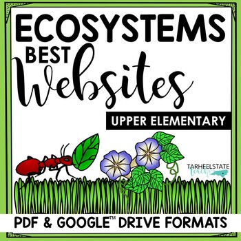 Preview of Ecosystems and Biomes Research Websites FREE