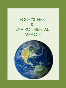 Preview of Ecosystems and Environmental Impacts (Grade 3)-Google Version