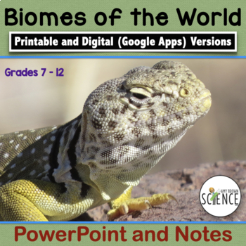 Preview of Biomes PowerPoint and Notes
