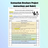 Ecotourism Brochure Project Instructions & Rubric