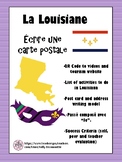 Mardi Gras and Louisiane - Write a Post Card (French Cultu