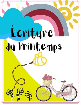 Preview of Écriture du printemps