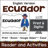 Ecuador Country Study Reader & Activities Print & Digital 