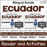 Ecuador Bilingual Country Study Reader & Activities Print 