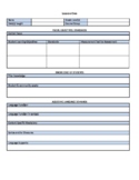 EdTPA Editable Lesson Plan Template (Microsoft Word)