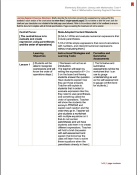 edtpa ele task 4 assignment