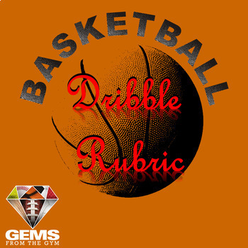 Preview of EdTPA Friendly PE Basketball Dribble Rubric!