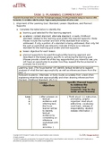 EdTPA Special Education Task 1 Planning commentary Score 74/75