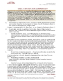 EdTPA Special Education - Task 2 Instruction Commentary Sc