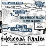 Edelweiss Pirates | ELA Leveled Passage | Close Reading | 