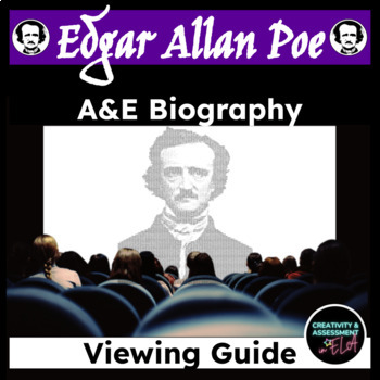 Preview of Edgar Allan Poe | A&E Biography Viewing Guide Fill-In-The-Blank Worksheet