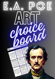 Edgar Allan Poe ART: Choice Board Challenge Prompts
