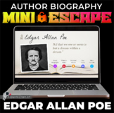 Edgar Allan Poe Biography Mini-Escape -Middle School ELA A