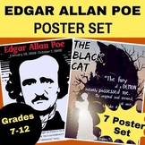 Edgar Allan Poe Bulletin Board Poster Set