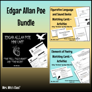 Preview of Edgar Allan Poe Bundle