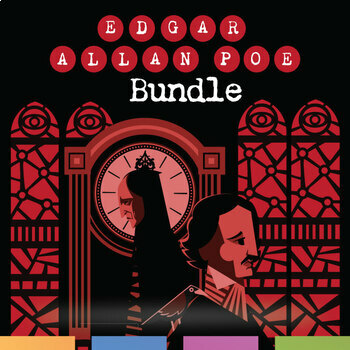 Preview of Edgar Allan Poe Bundle | Movie Guide, Short Stories, The Raven