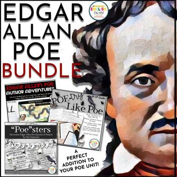 Preview of Edgar Allan Poe Bundle- The Raven, Posters
