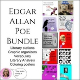 Edgar Allan Poe Bundle of lessons: Stations and literature Units