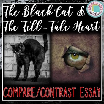 Preview of The Tell-Tale Heart & The Black Cat Compare Contrast Essay
