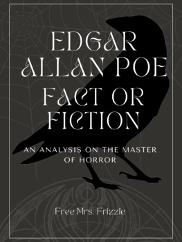 Preview of Edgar Allan Poe Fact or Fiction: A No Prep Introduction to the Gothic Author