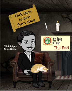 Preview of Edgar Allan Poe Interactive Scavenger Hunt (webquest)