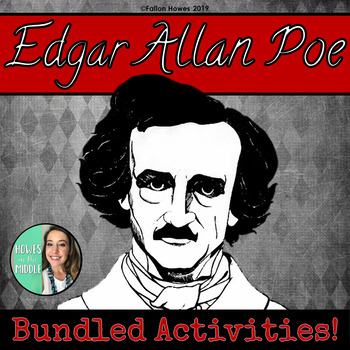 Preview of Edgar Allan Poe Literary Study - Bundled Resources