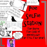 Edgar Allan Poe Selfie Station/ Photo Booth :Raven, Amonti