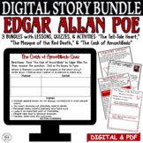 Edgar Allan Poe Short Stories DIGITAL BUNDLE Middle and Hi