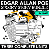 Edgar Allan Poe Short Story Bundle - The Black Cat - Tell Tale Heart - The Raven