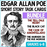 Edgar Allan Poe Task Cards - Short Story Task Cards - Shor