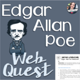 Edgar Allan Poe WebQuest (PDF & Digital)