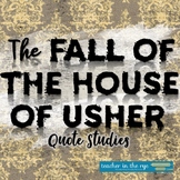 Edgar Allan Poe's The Fall of the House of Usher Quote Stu