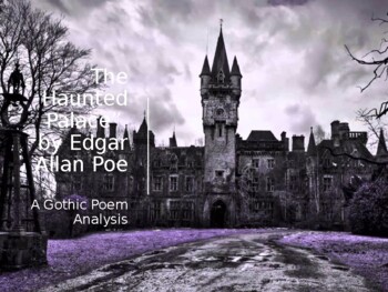 Preview of Edgar Allan Poe's The Haunted Palace Bundle