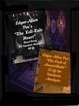 Preview of Edgar Allen Poe’s “The Tell-Tale Heart” and “The Cask of Amontillado” 