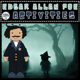 Edgar allan poe Activities, Biography For Poetry Month, Co