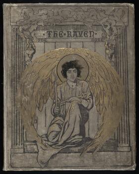 Preview of Edger Allan Poe, THE RAVEN, by EDGAR ALLAN POE, 1884 edition, Book & Images