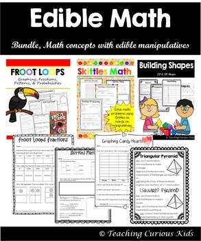 Preview of Edible Math Bundle