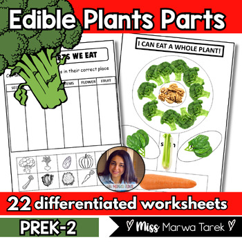 Preview of Edible Plants Parts  - Ms Marwa Tarek