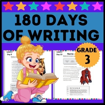 180 Days Books: Social-Emotional Learning, Writing, & Spelling for