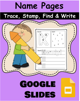 Preview of Edit Product: FREE & EDITABLE Name Page: Trace, Find, Dab, Stamp and Write!