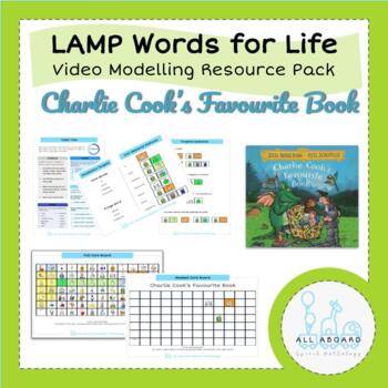 Preview of LAMP Words for Life AAC Modelling Pack: Charlie Cook's Favourite Book