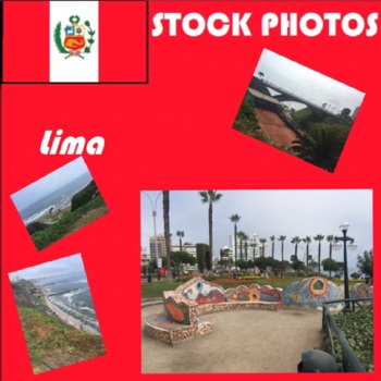 Preview of Edit Product: Spanish español Geography 20 High Quality Stock Images Lima, Perú