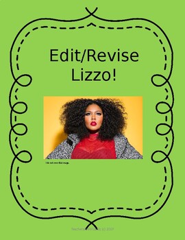 Preview of Edit and Revise Passage: Lizzo