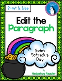 Edit the St. Patrick's Day Paragraph | Third Grade ELA