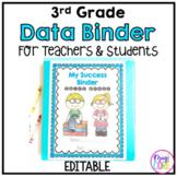 Editable 3rd Grade Student Data Tracking Binder - Progress